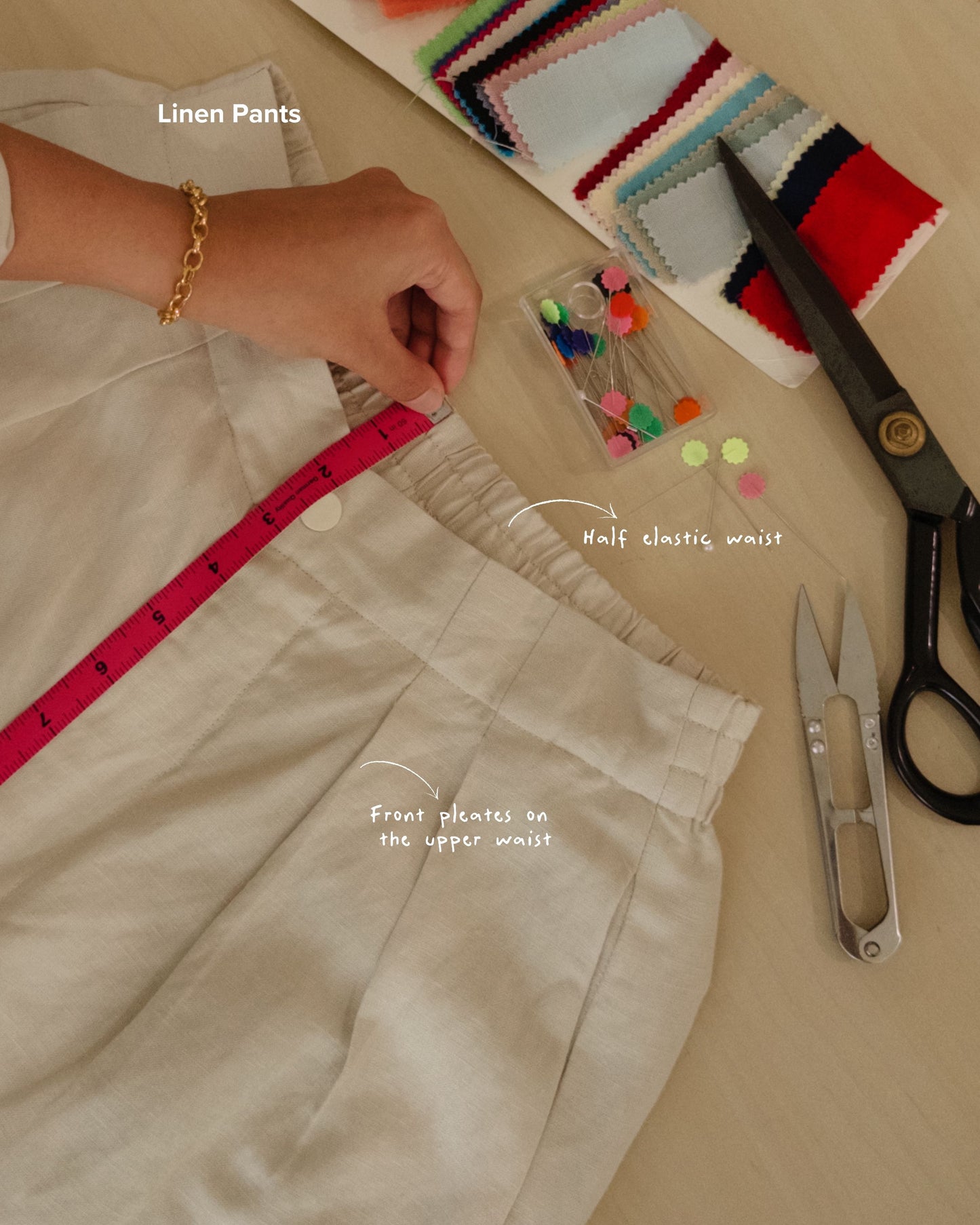 Linen trousers