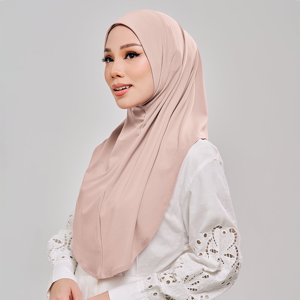 Hudaa Basic - lycra slip-on hijab