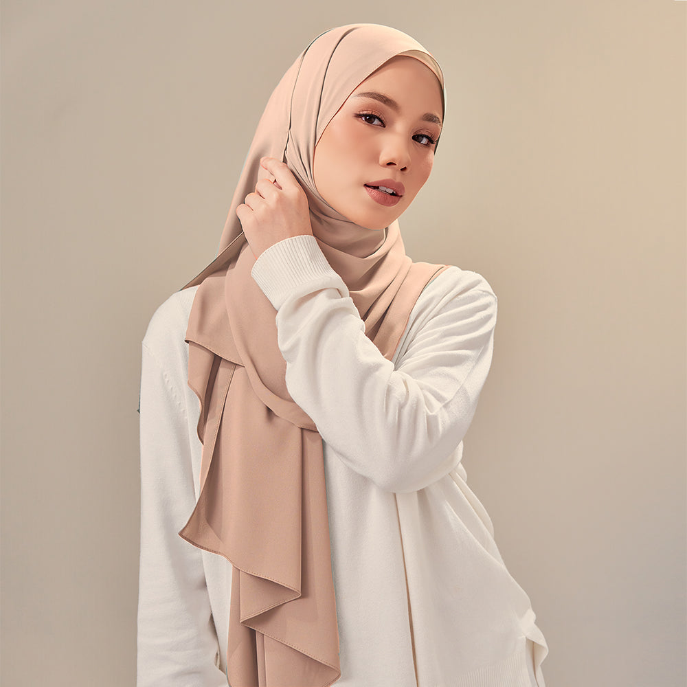 Nluxe - crepe chiffon hijab