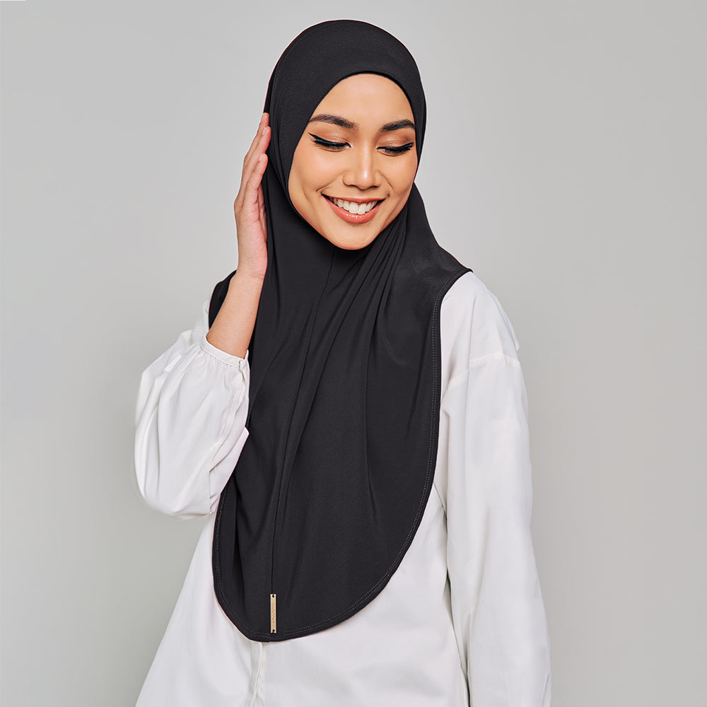 Hudaa Basic - lycra slip-on hijab