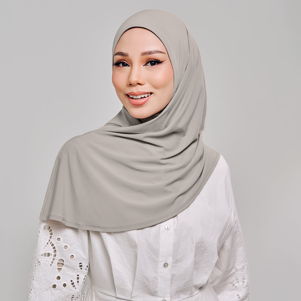 Hudaa lite - lycra instant hijab