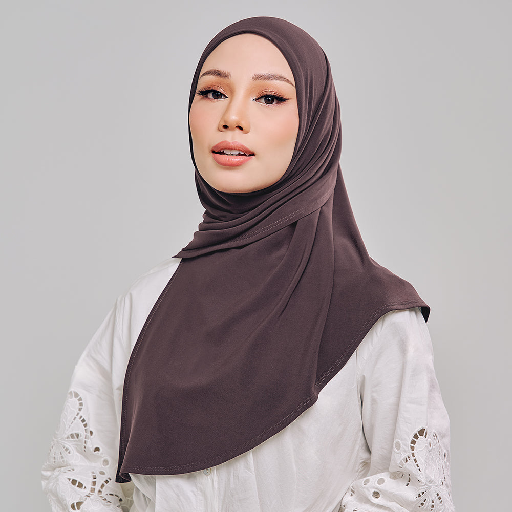 Hudaa lite - lycra instant hijab