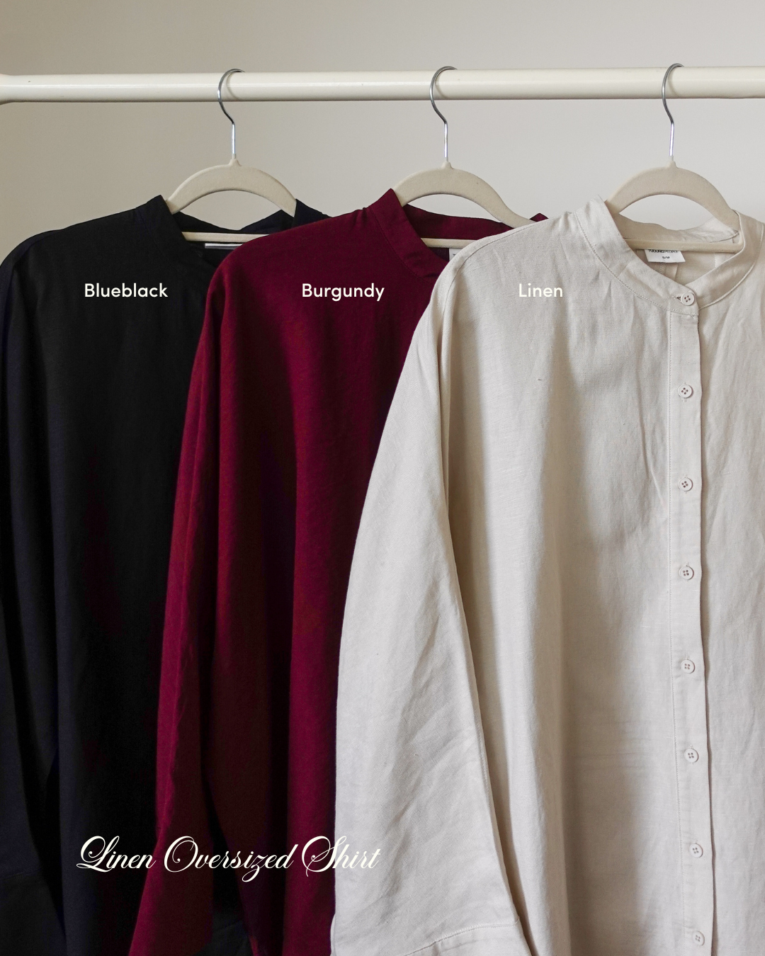Linen oversized shirt
