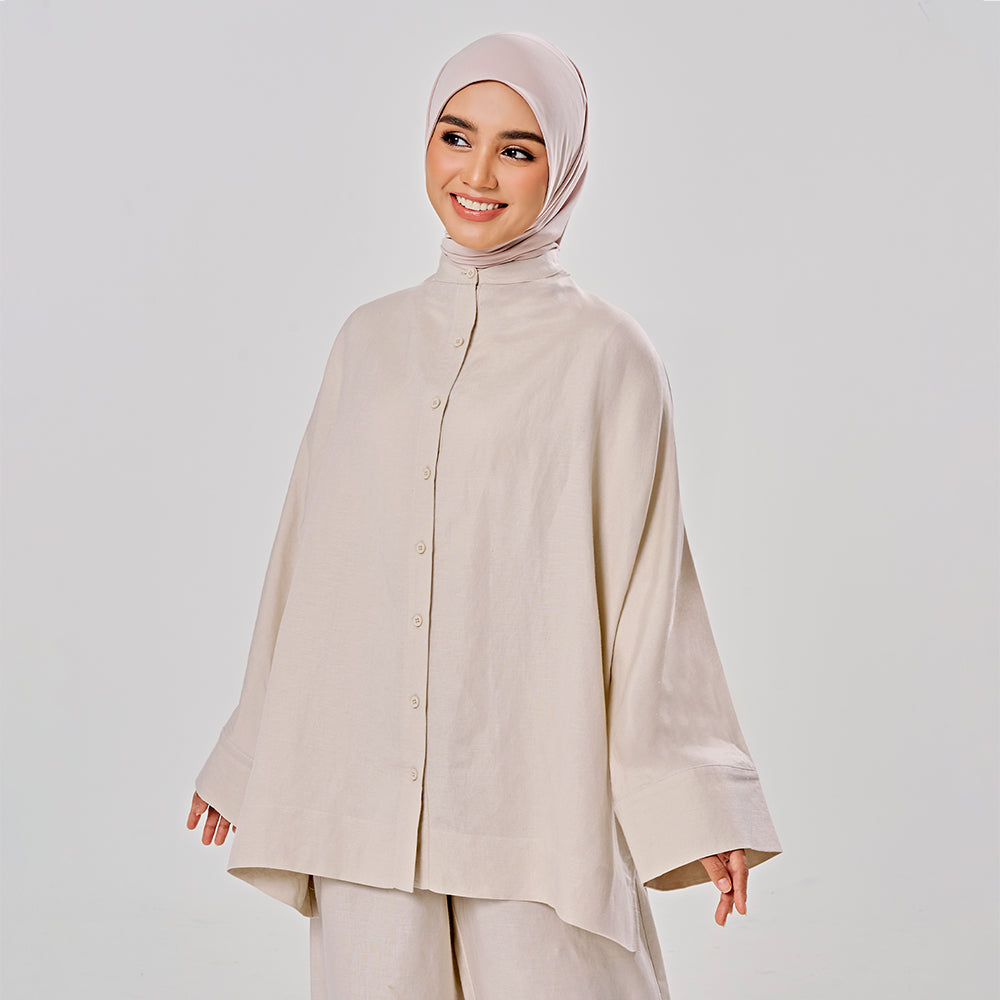 Linen oversized shirt