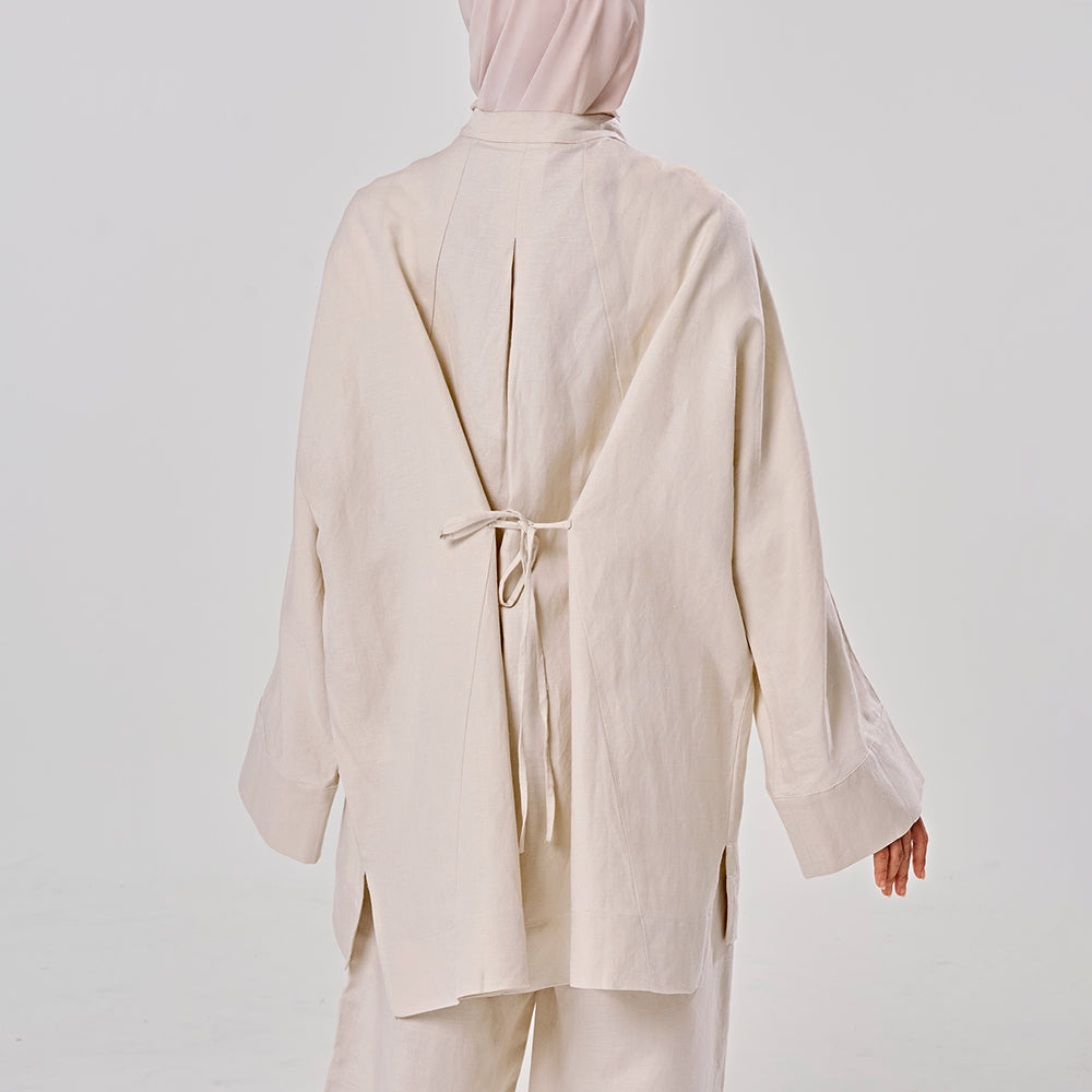 Linen oversized shirt