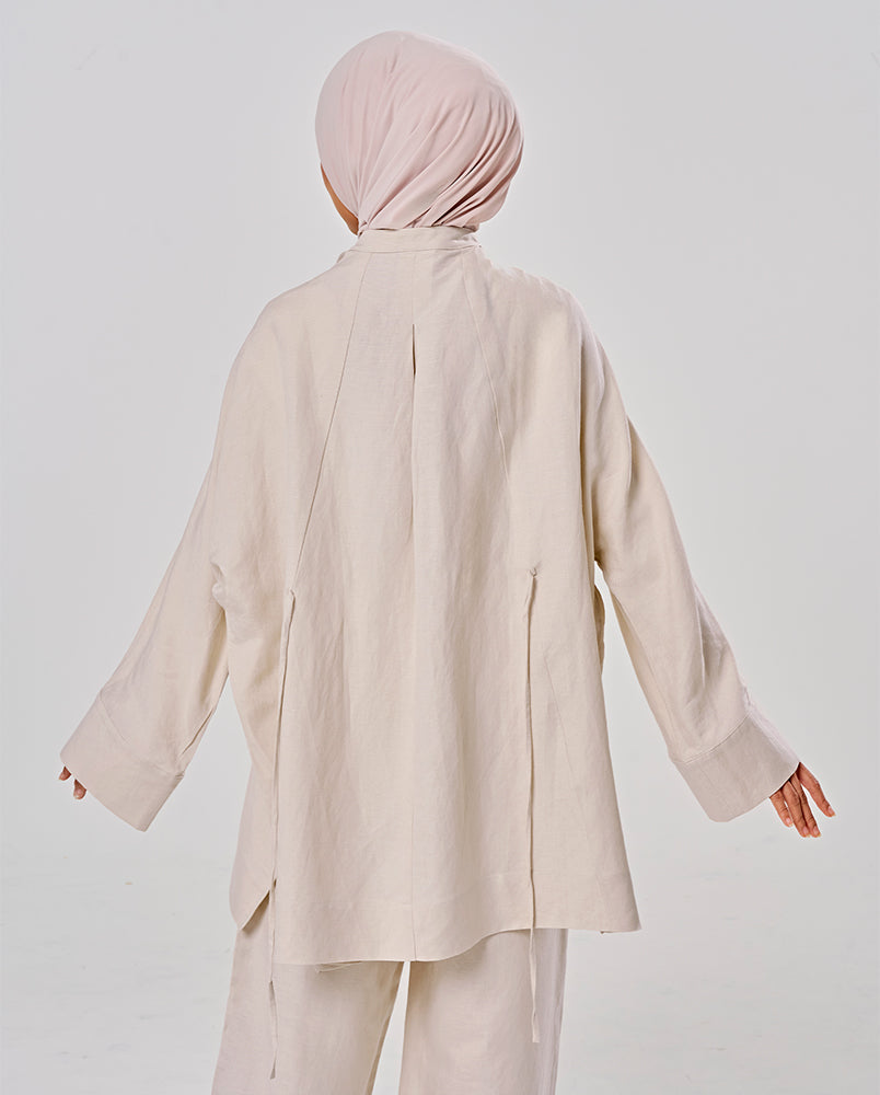 Linen oversized shirt
