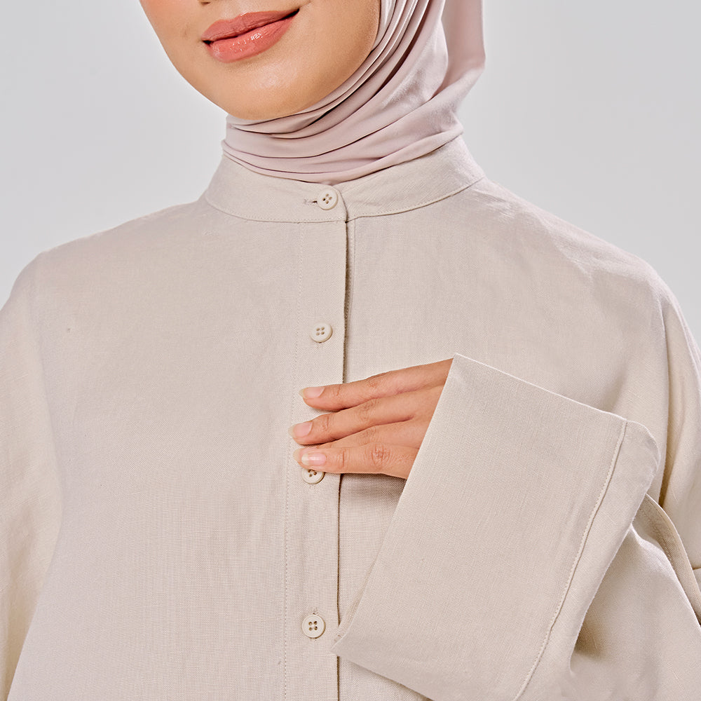 Linen oversized shirt