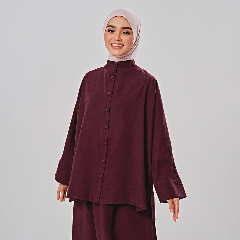 Linen oversized shirt