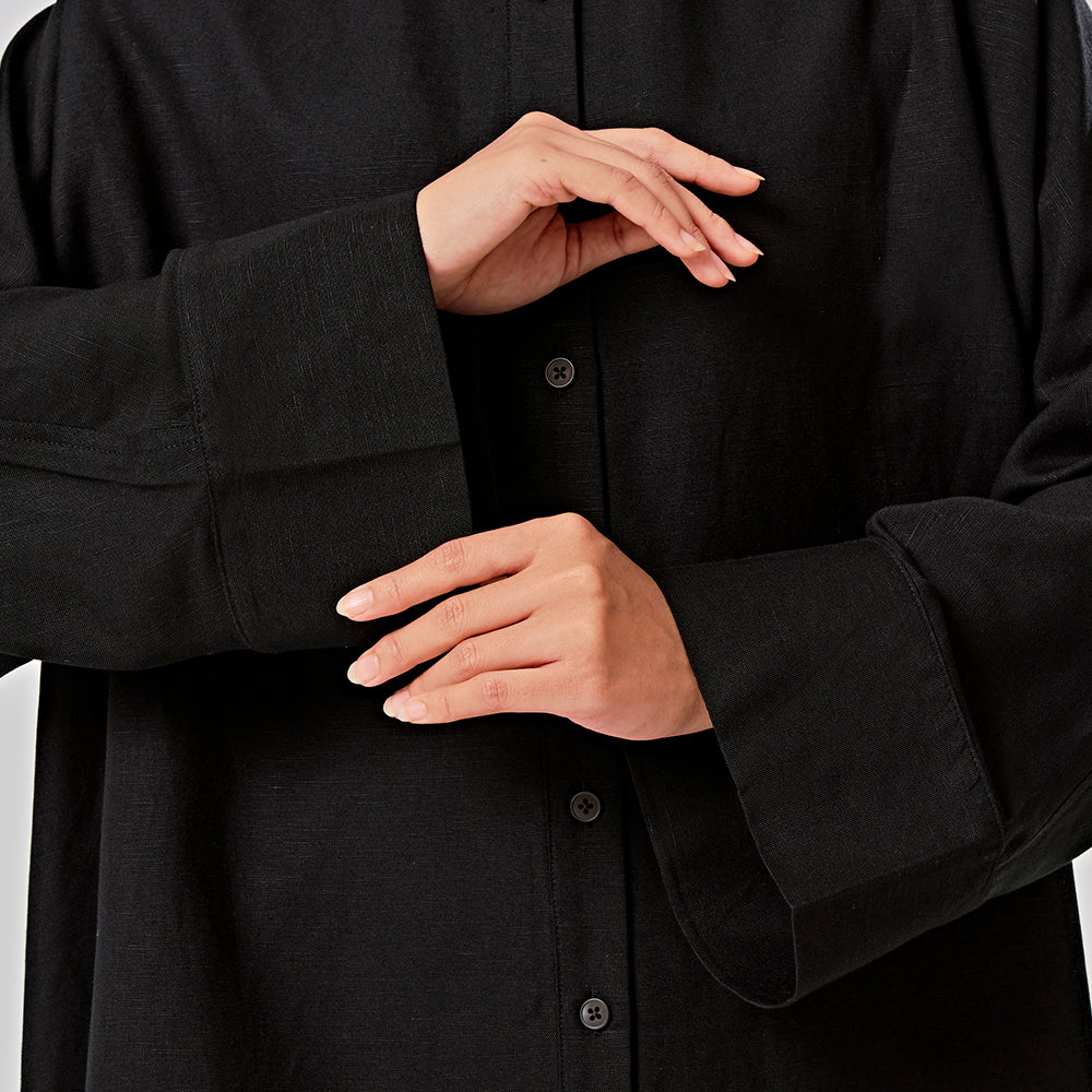Linen oversized shirt