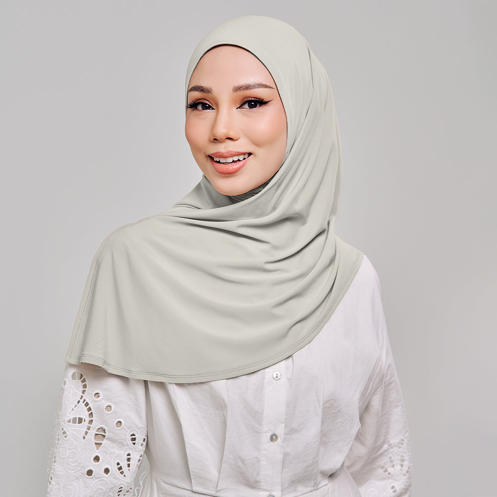 Hudaa lite - lycra instant hijab
