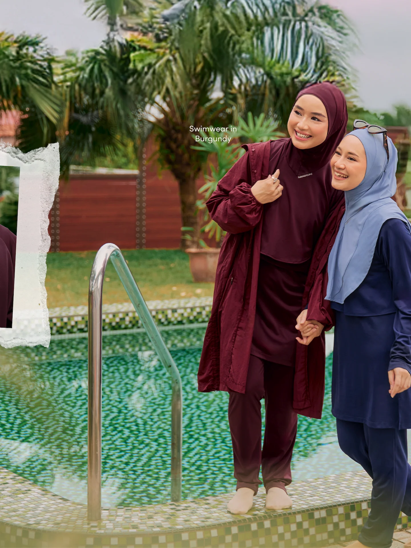 Modest swimwear