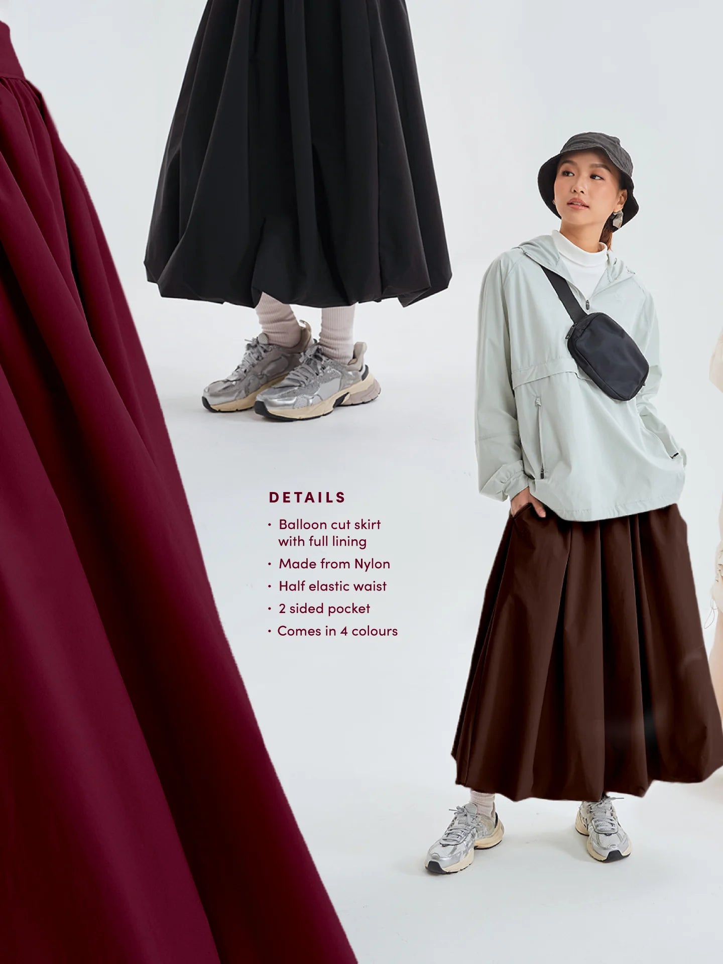 Balloon skirt