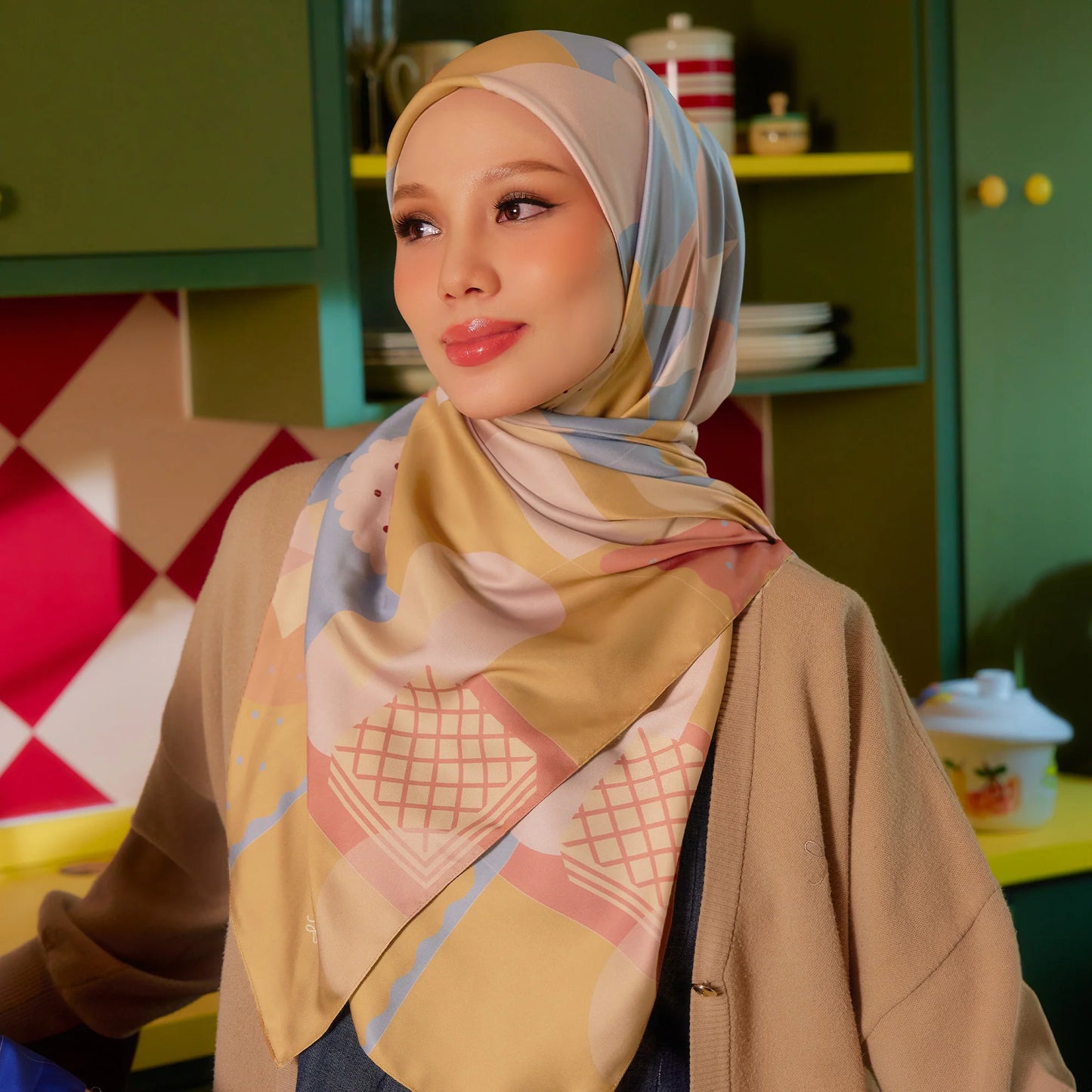 Flavours - prints hijab