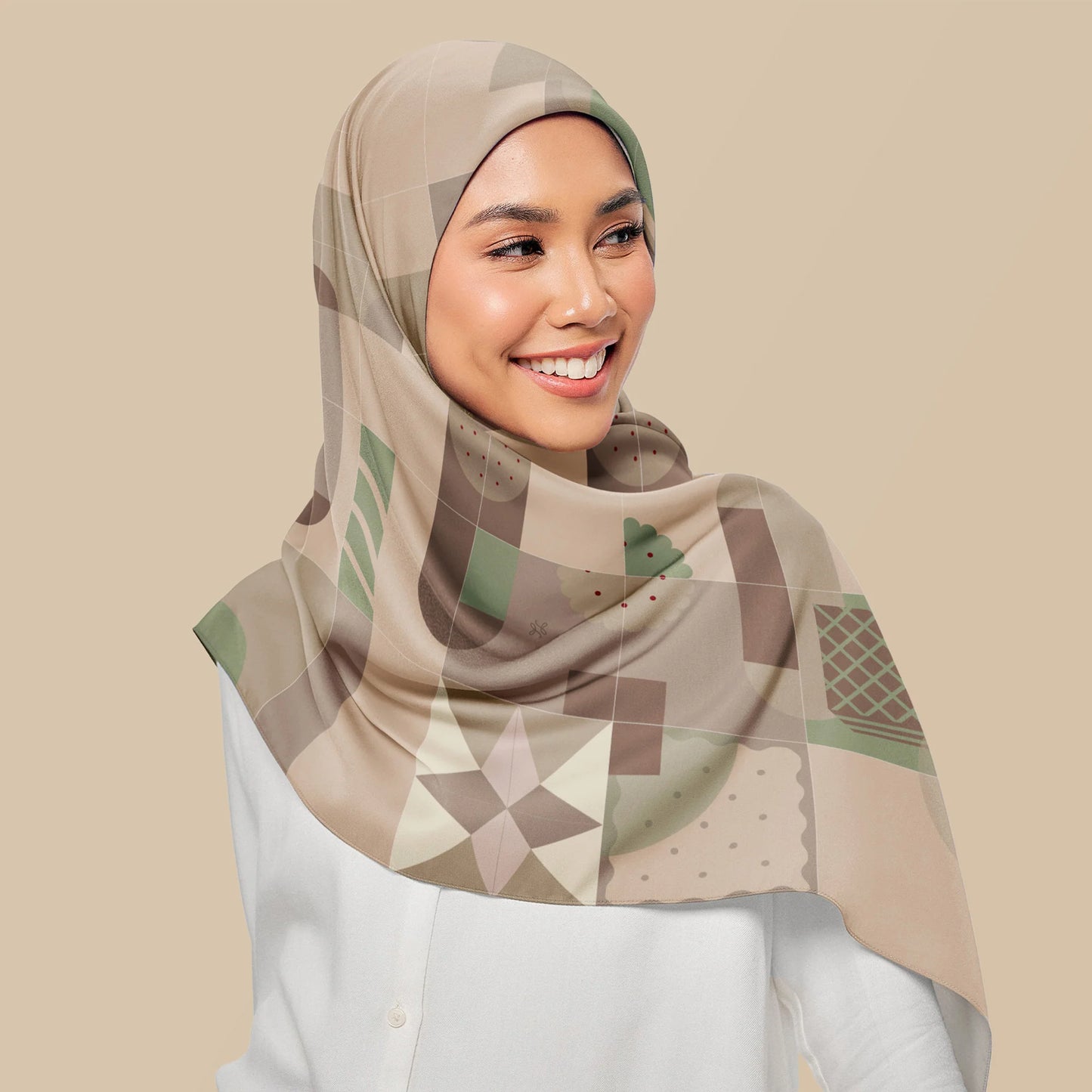 Flavours - prints hijab
