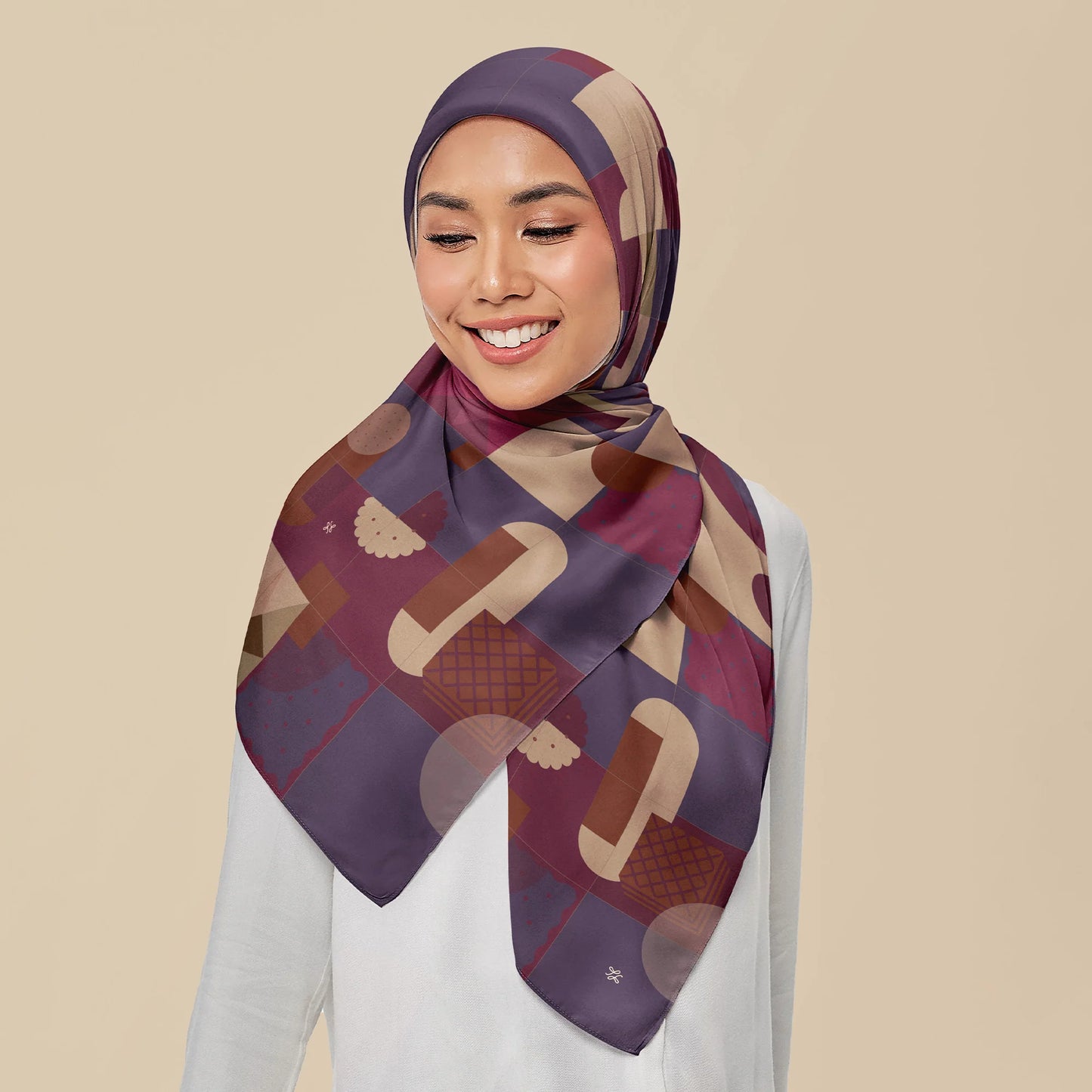 Flavours - prints hijab