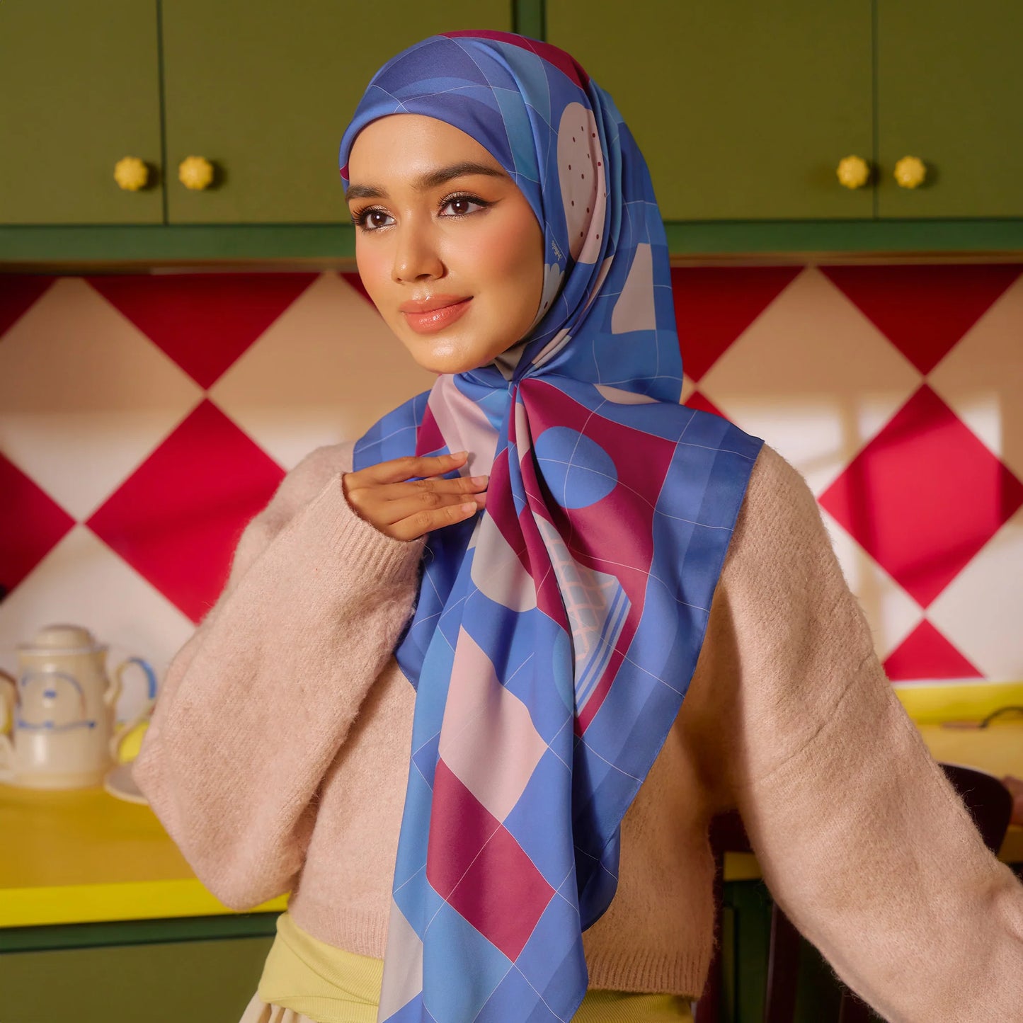 Flavours - prints hijab