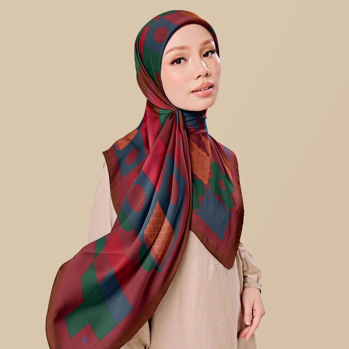 Flavours - prints hijab