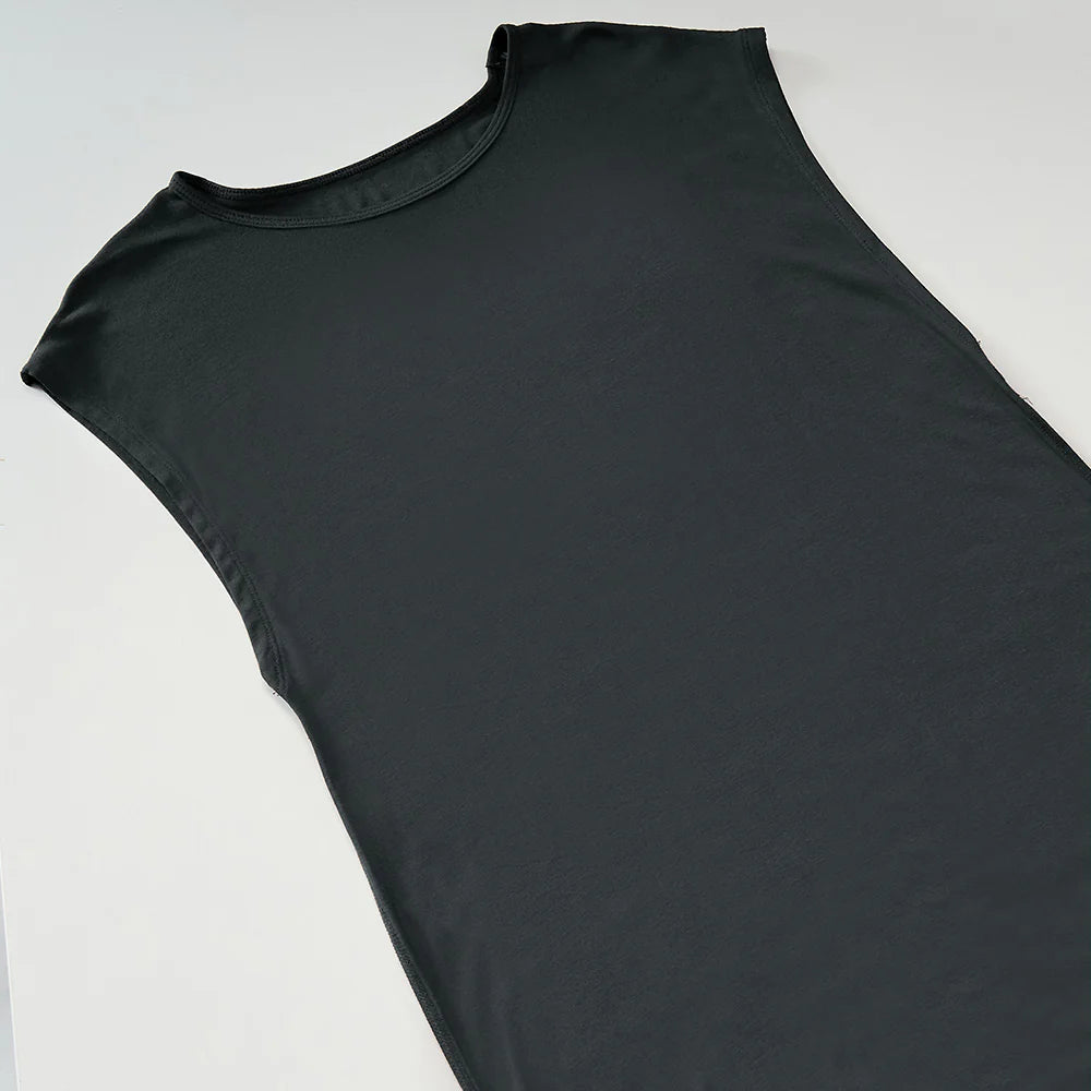 Sleeveless slip dress