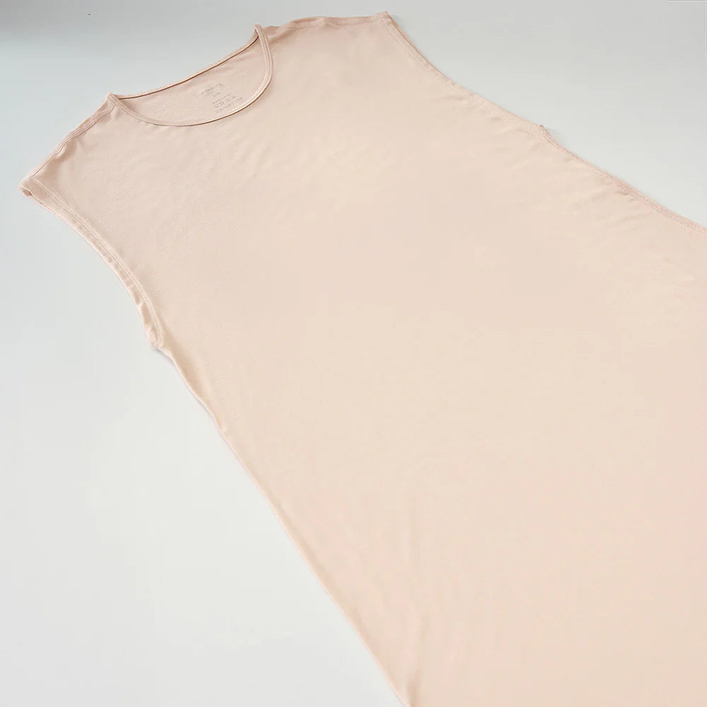 Sleeveless slip dress