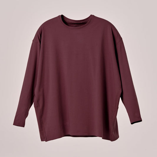 Oversized Top - Mahogany