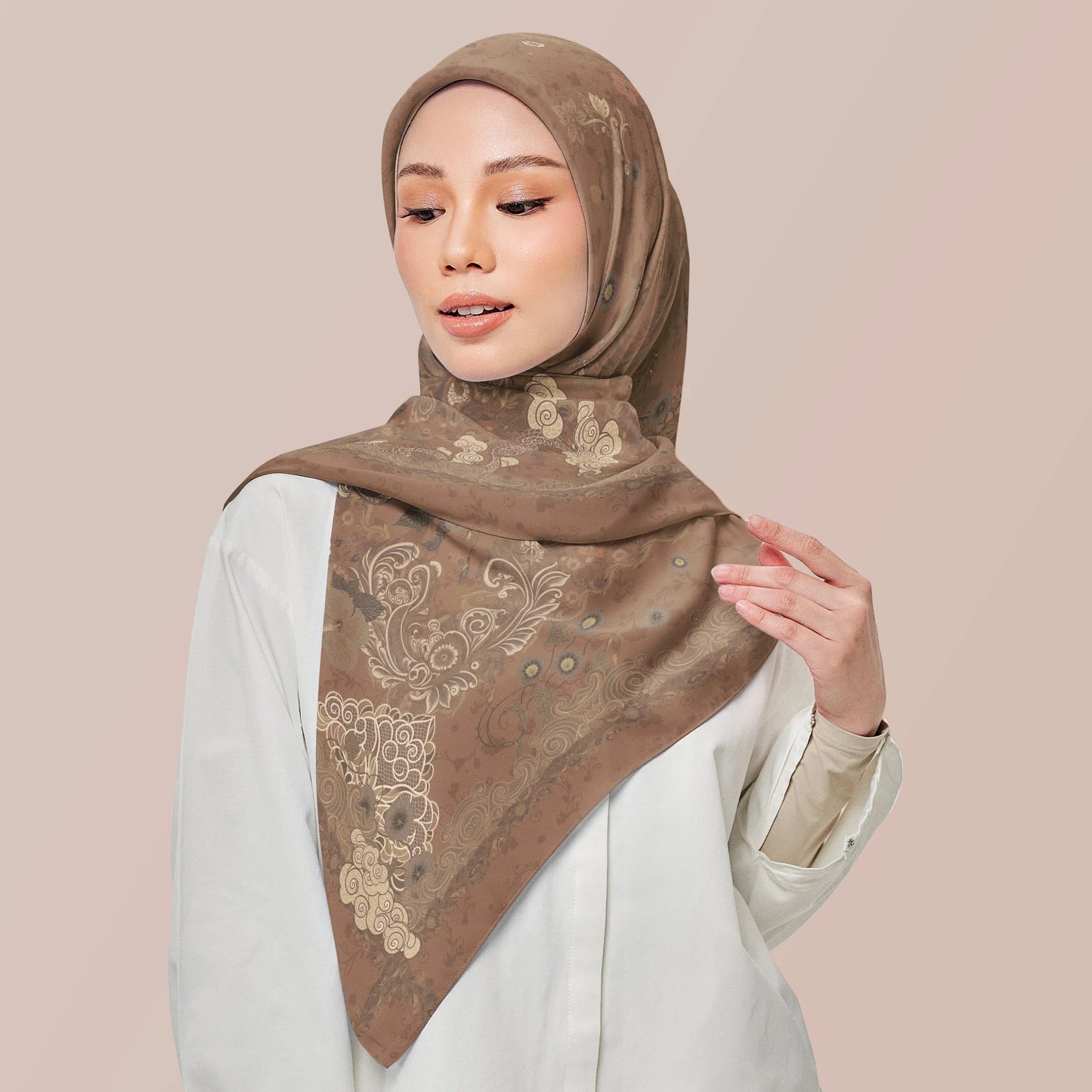 Perahu Kolek - prints hijab