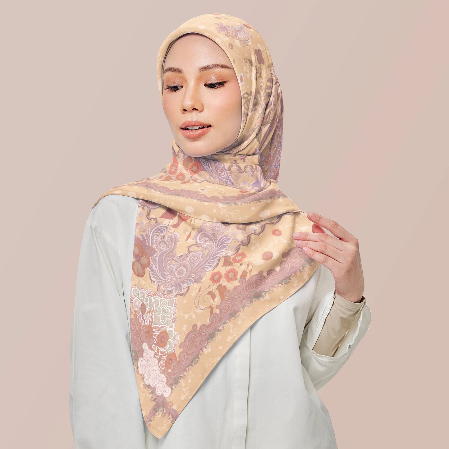 Perahu Kolek - prints hijab