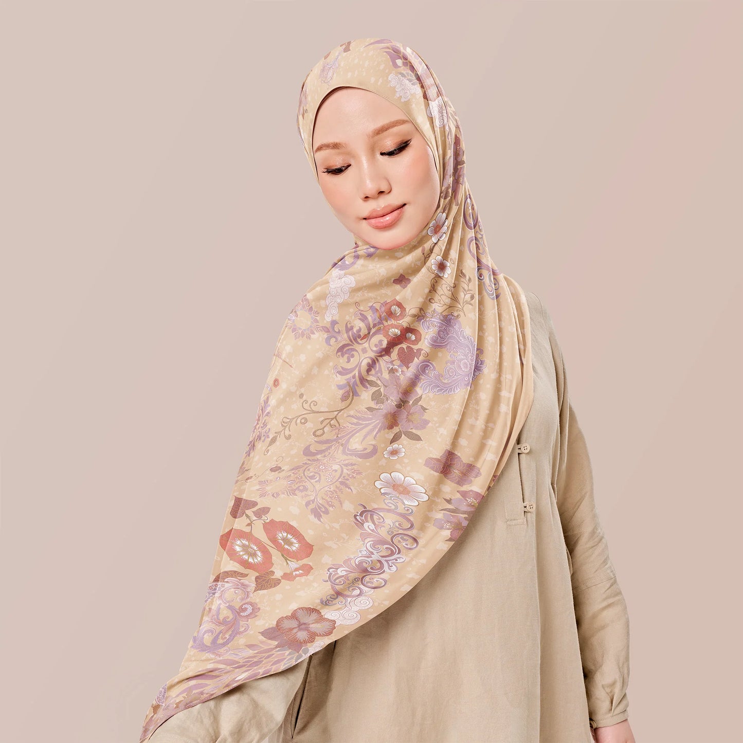 Perahu Kolek - prints hijab