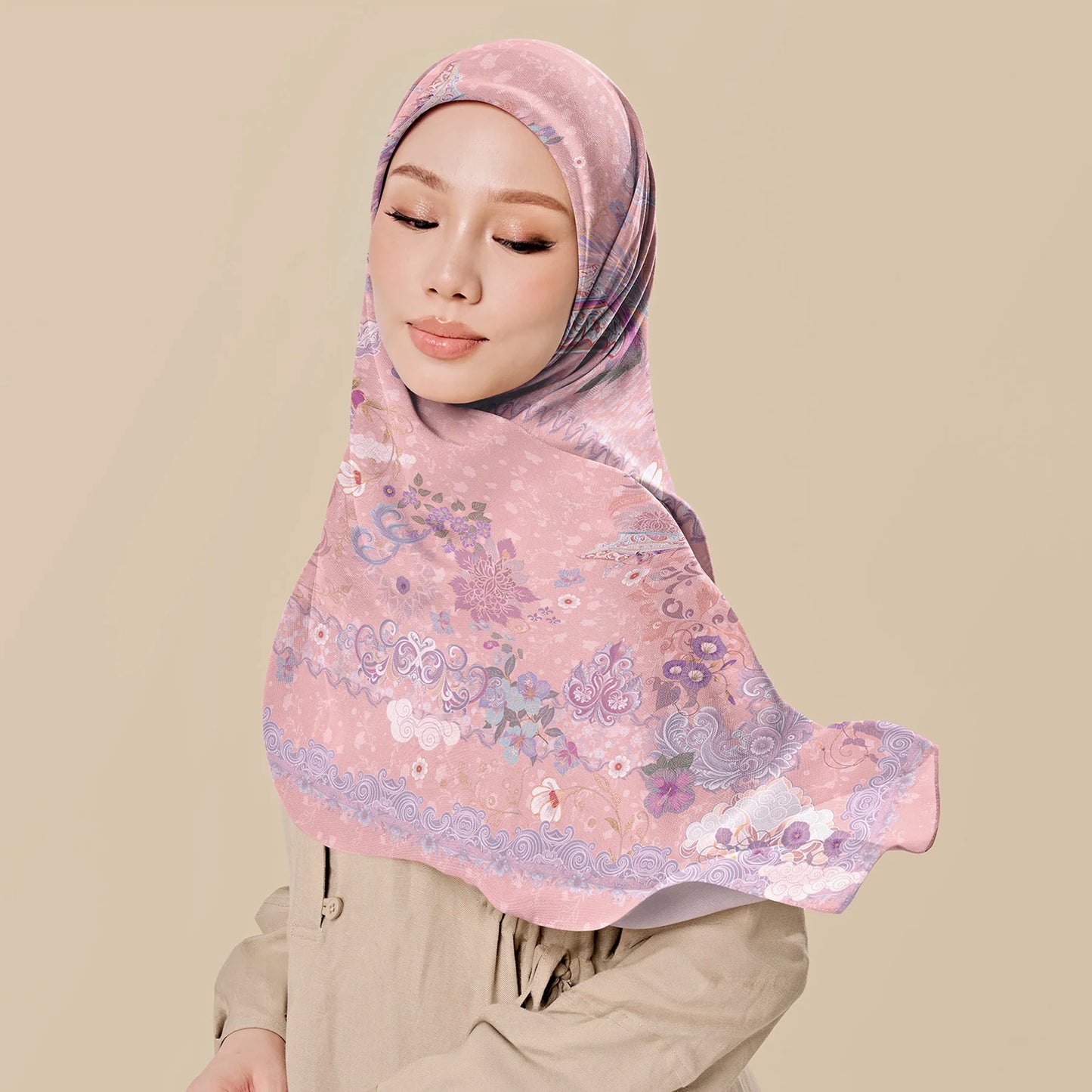 Perahu Kolek - prints hijab