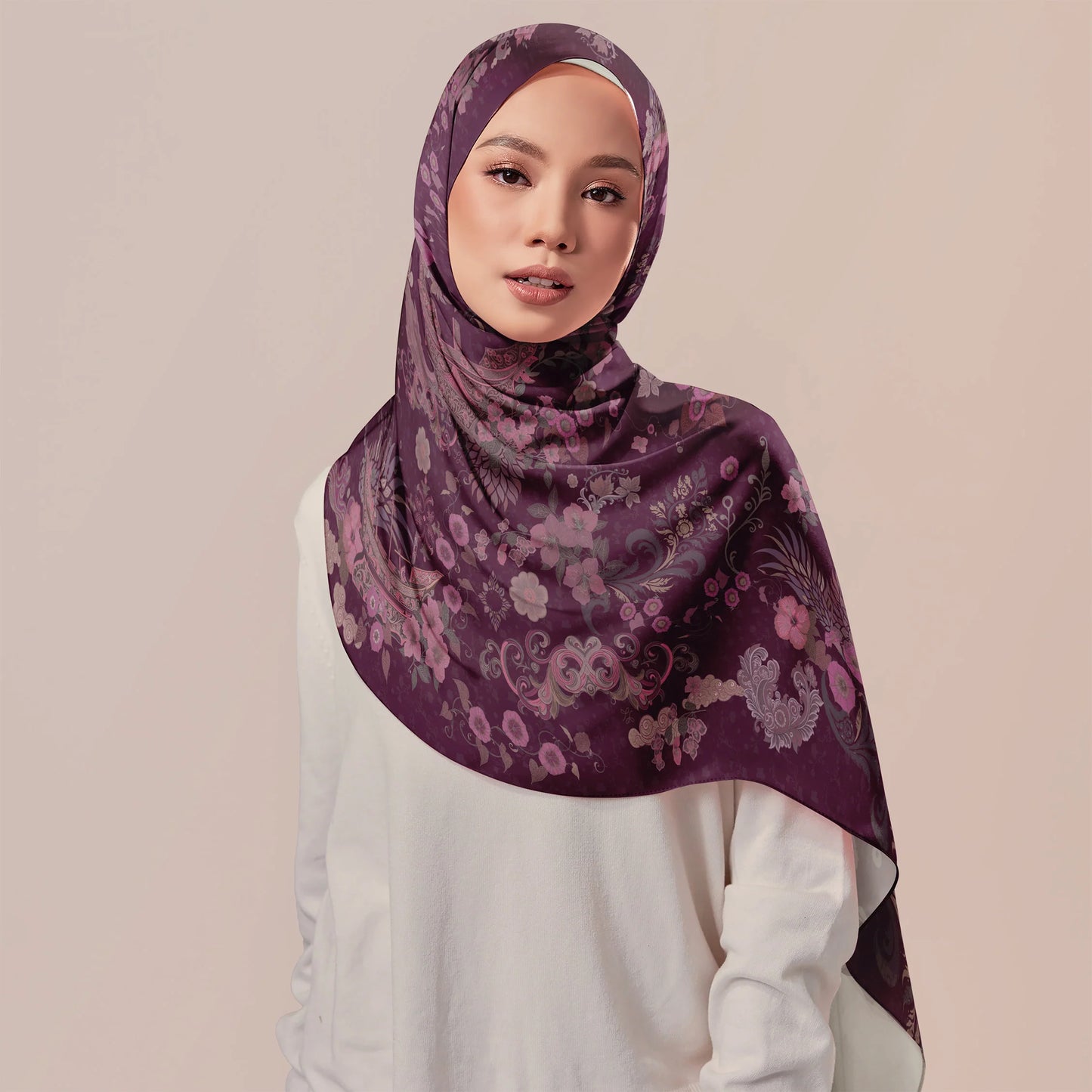 Perahu Kolek - prints hijab