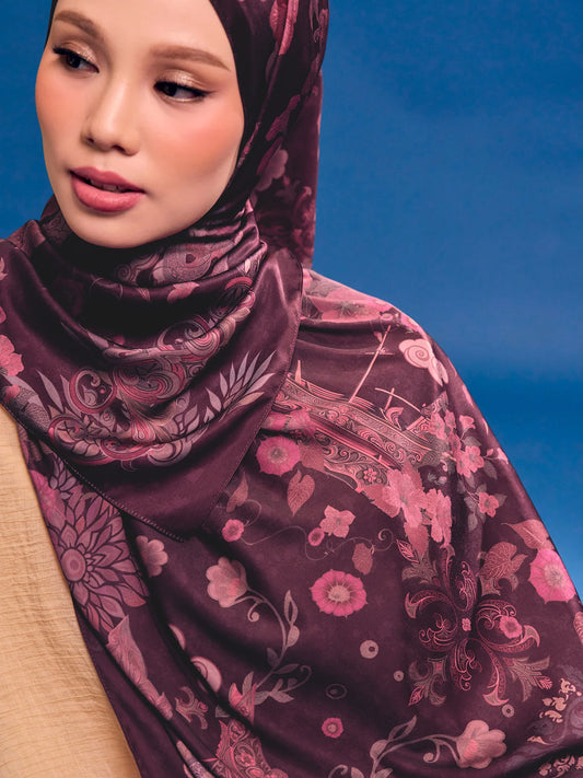 Perahu Kolek - prints hijab