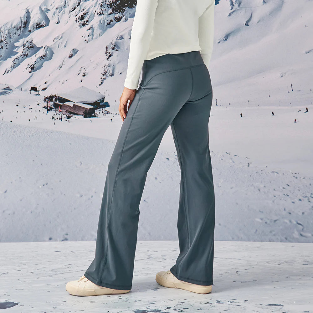 Straight tummy tuck trousers