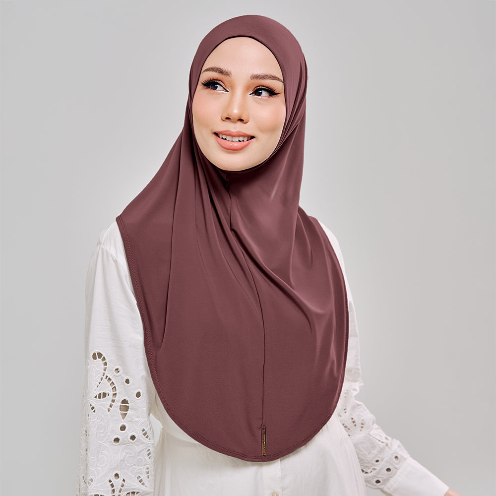Hudaa Basic - lycra slip-on hijab