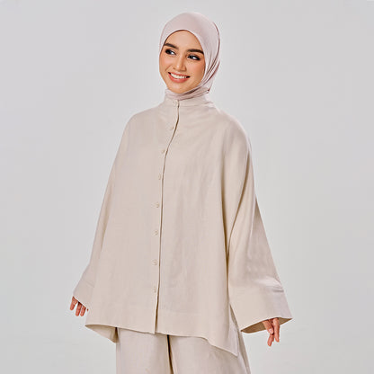 Linen oversized shirt