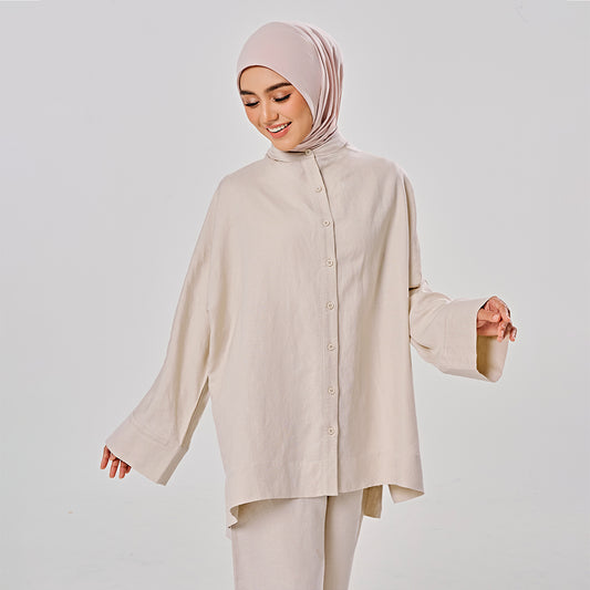 Linen oversized shirt