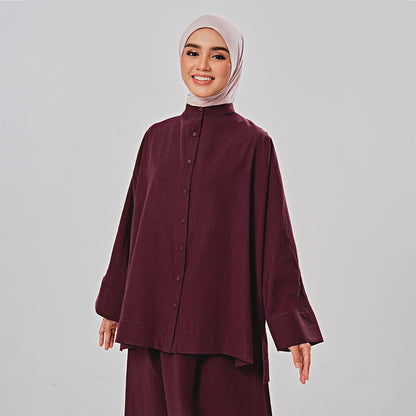 Linen oversized shirt