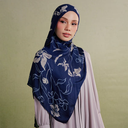Minimalist Floral - Indigo