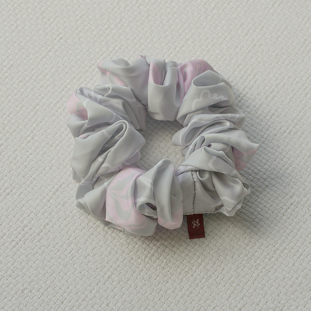 Minimalist Floral Scrunchie - Mint