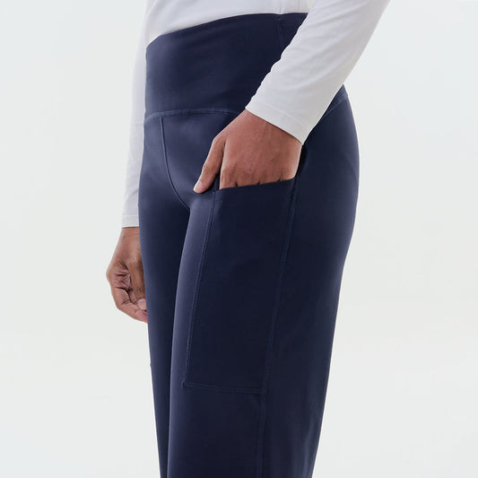 Straight Active Pants - Dark Blue