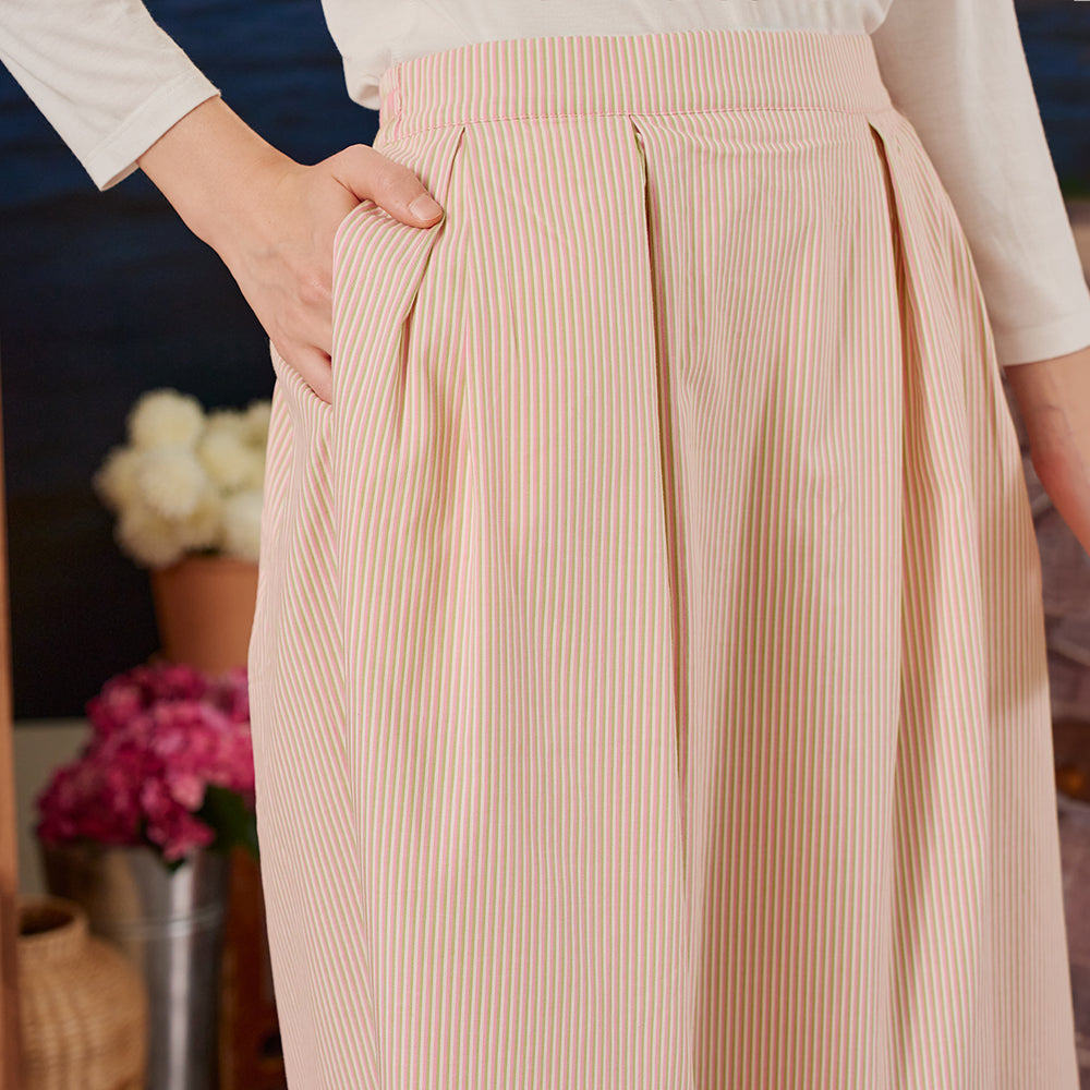 Stripe Skirt - Cupcake