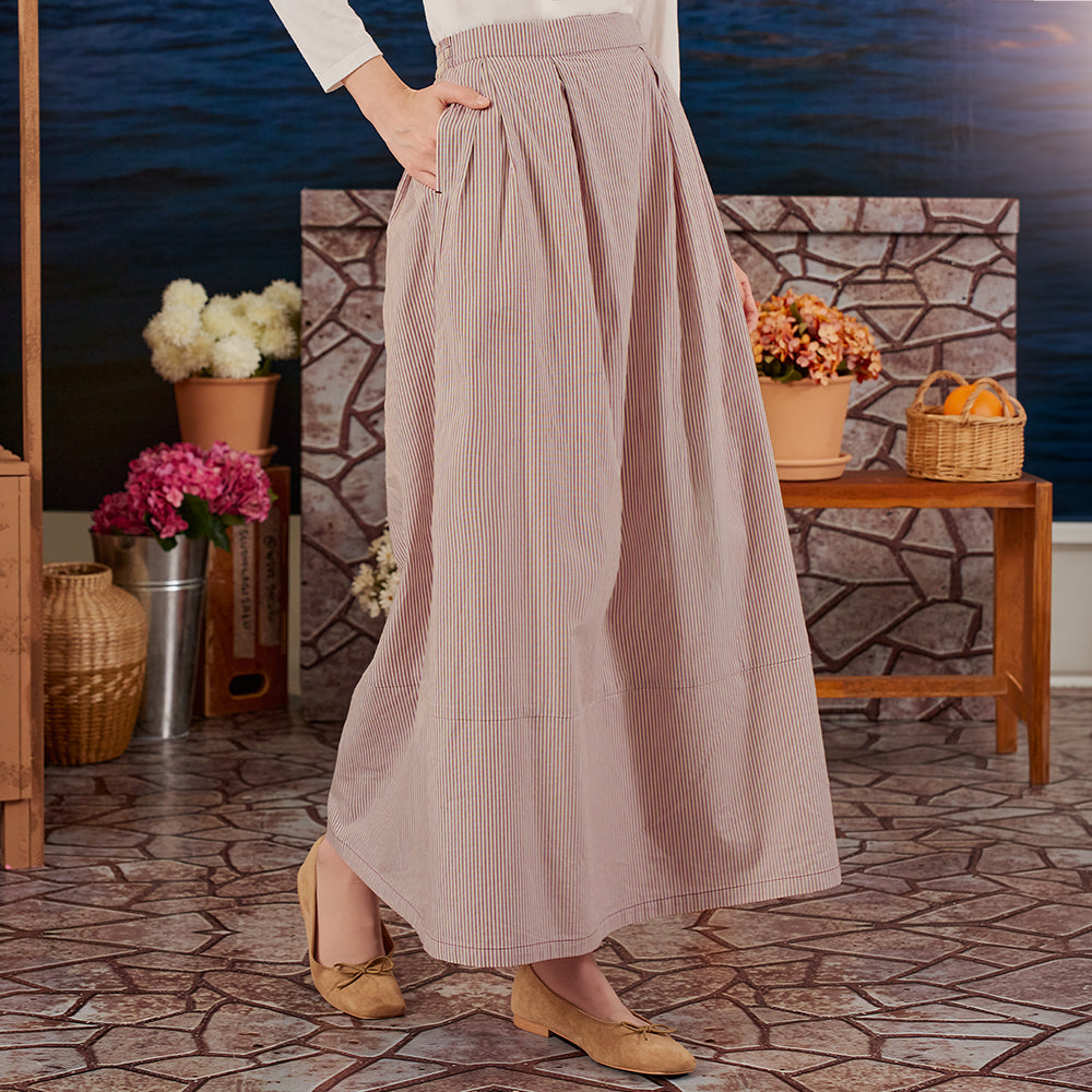 Stripe Skirt - Ice Cream