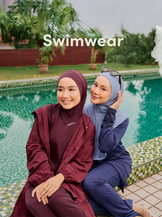 Modest swimwear
