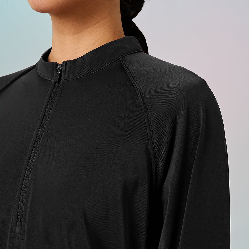 Adjustable Swimwear Top - Black