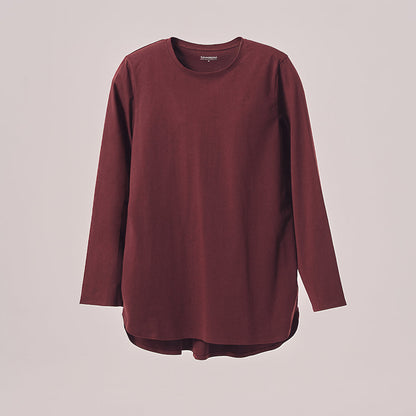 Back Pleated Top - Rouge