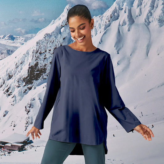 Back pleated top
