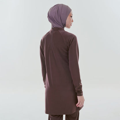 Cape Swimwear Top - Ash Brown