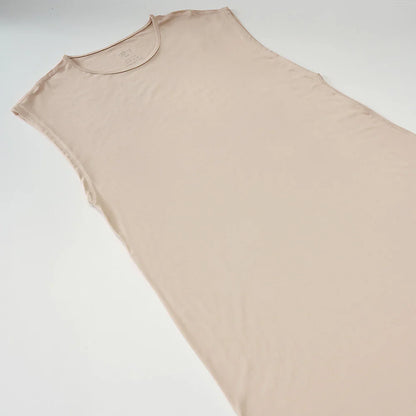 Sleeveless slip dress