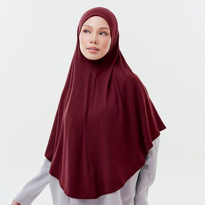 Najwa Sport Khimar - Maroon