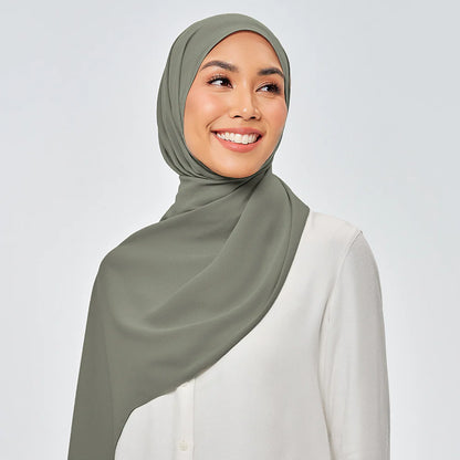 Nluxe - crepe chiffon hijab