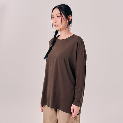 Oversized Top - Dark Brown