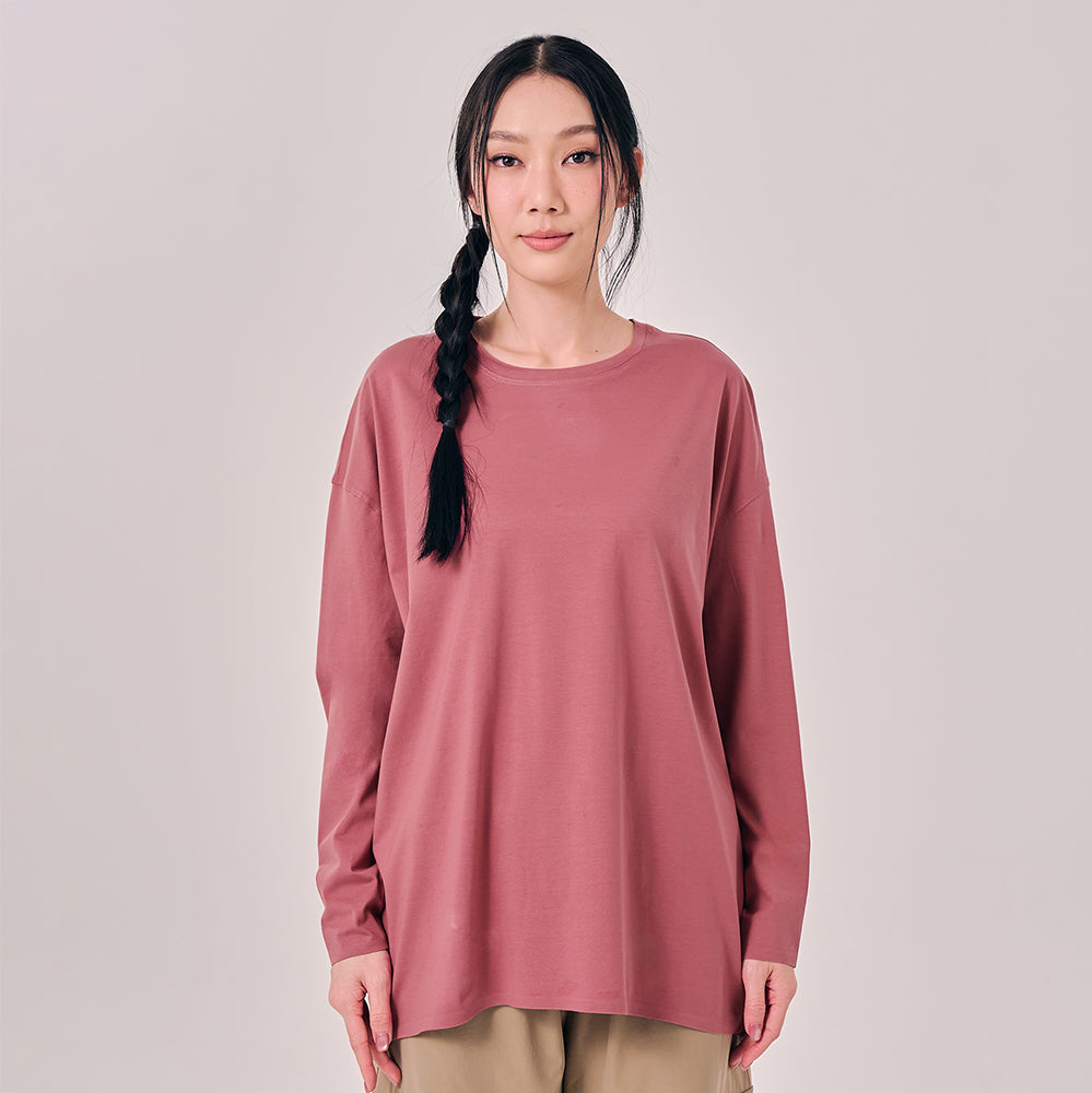 Oversized Top - Dark Pink